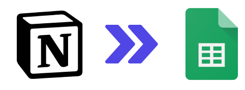 Notion to Google Sheets