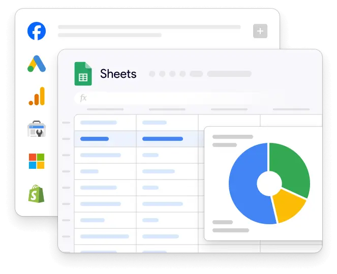Google Sheets UI