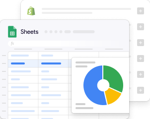 Shopify to Google Sheets UI